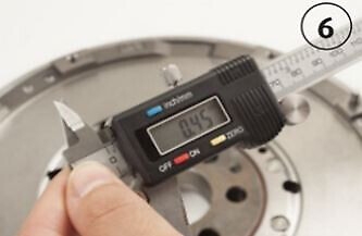CONTROLLO DEL GIOCO RADIALE E ASSIALE PER I DMF VALEO