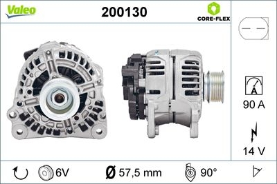 Alternatore VALEO CORE-FLEX